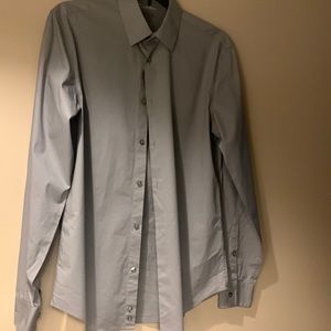 Young mens dress shirt  slim fit